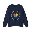 You Are Seen Heart Puzzle Crewneck Sweatshirt | neurodiversity, autistic pride