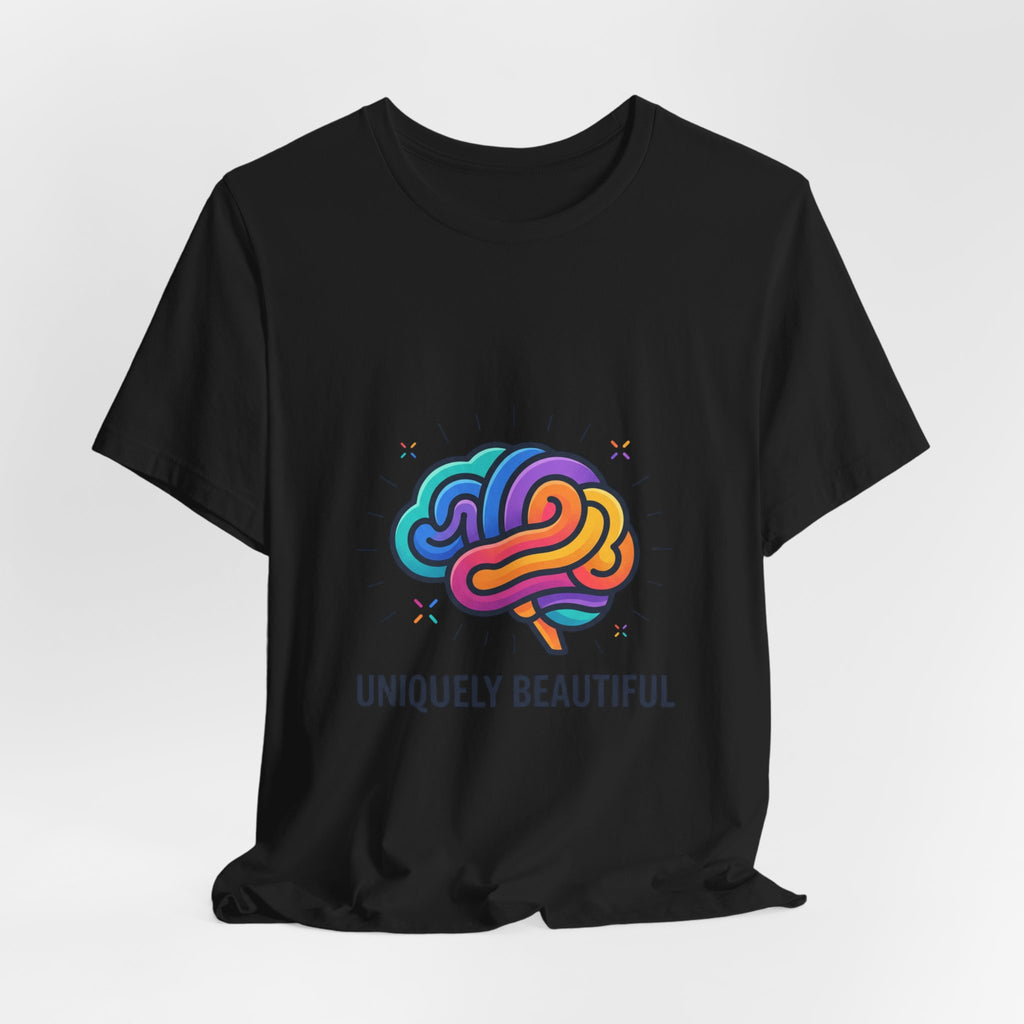 Uniquely Beautiful Tee | autistic pride, neurodiversity affirming