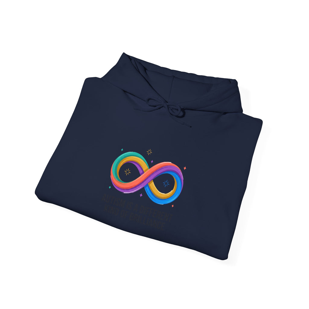 Autism Is A Different Kind Of Brilliance Hoodie | neurodiversity, autistic pride