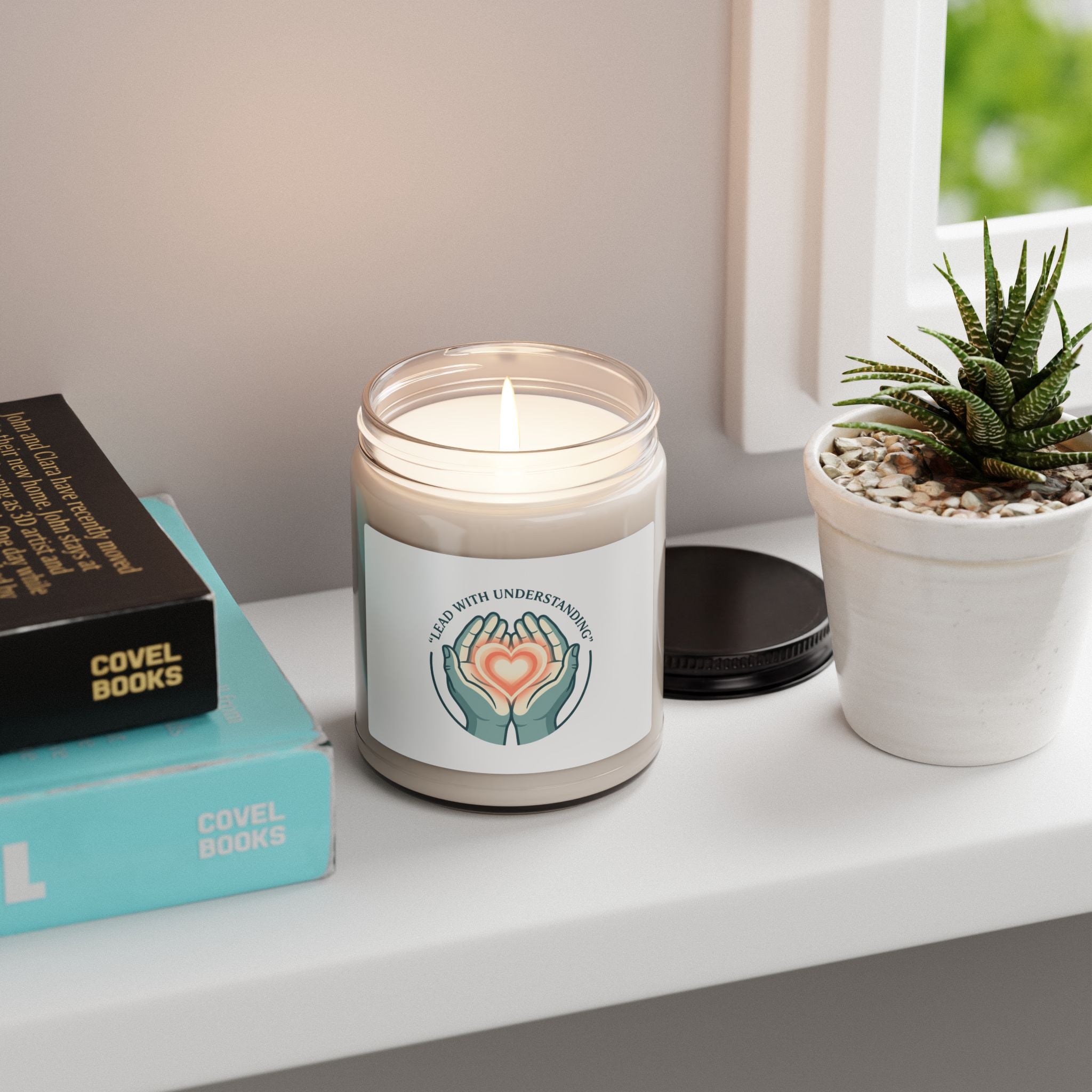 Affirming Neurodiversity Soy Candle, Autism Pride, Sensory-Friendly Jar