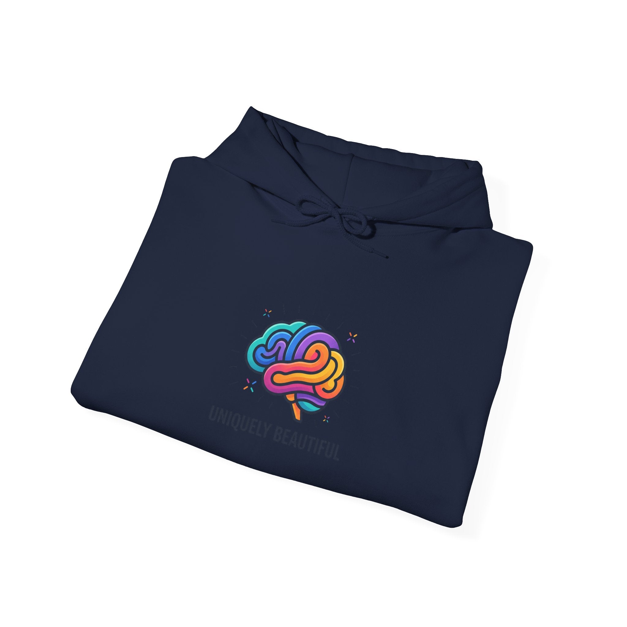 Uniquely Beautiful Hoodie | autistic pride, neurodiversity affirming