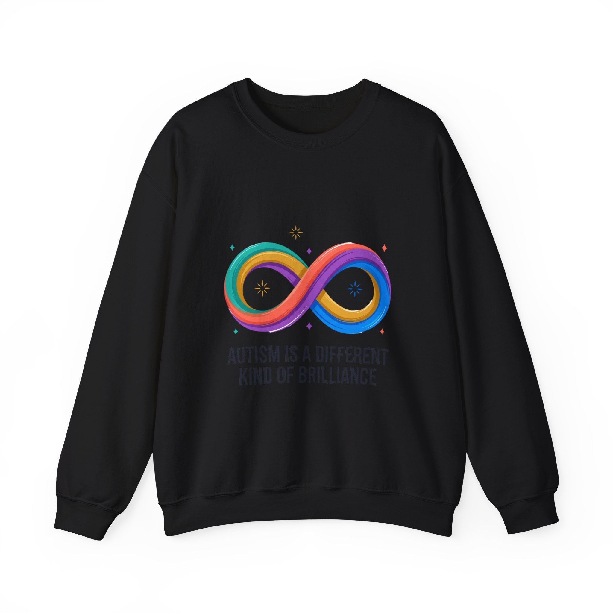 Autism Is a Different Kind of Brilliance Sweatshirt | autistic pride, neurodiversity affirming