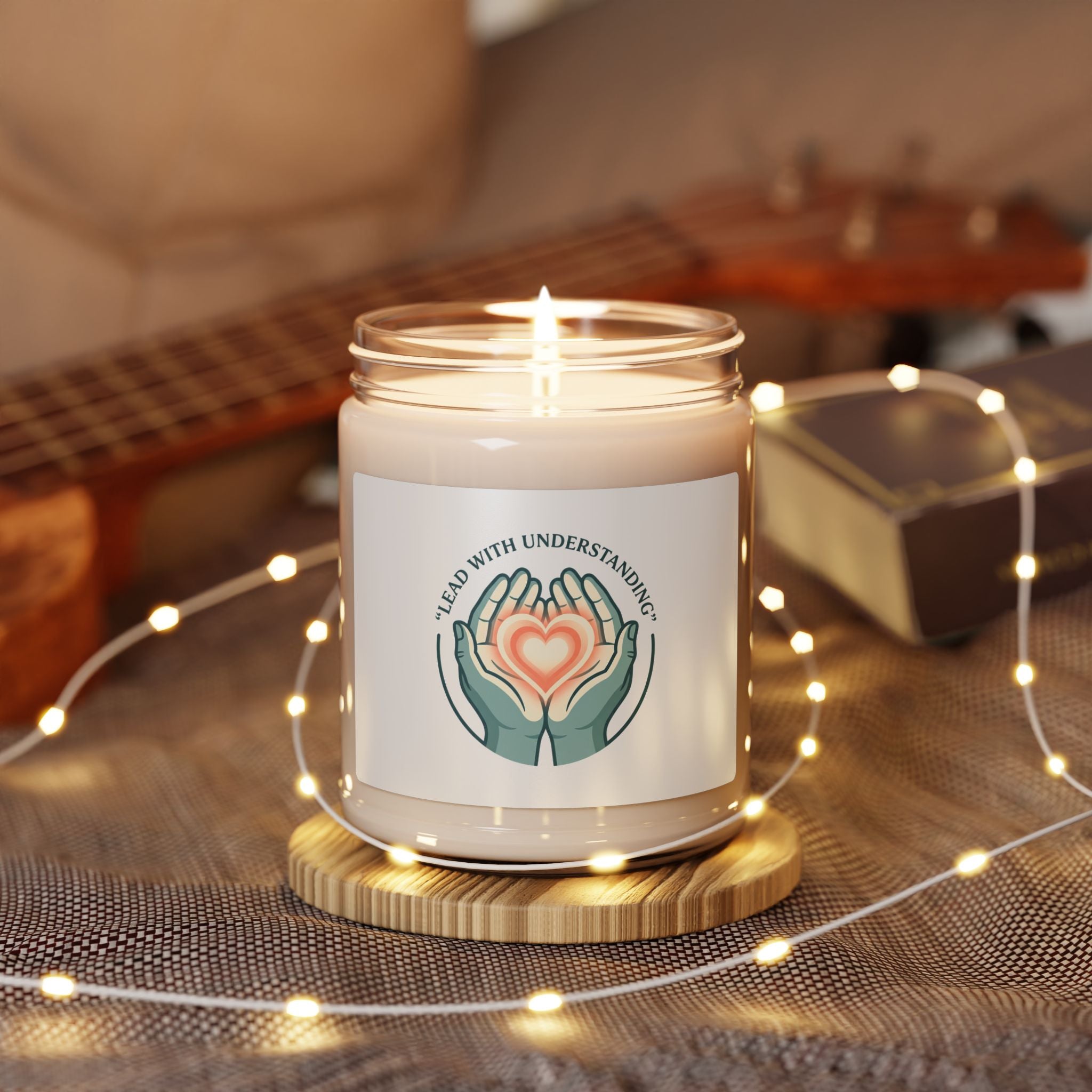 Affirming Neurodiversity Soy Candle, Autism Pride, Sensory-Friendly Jar