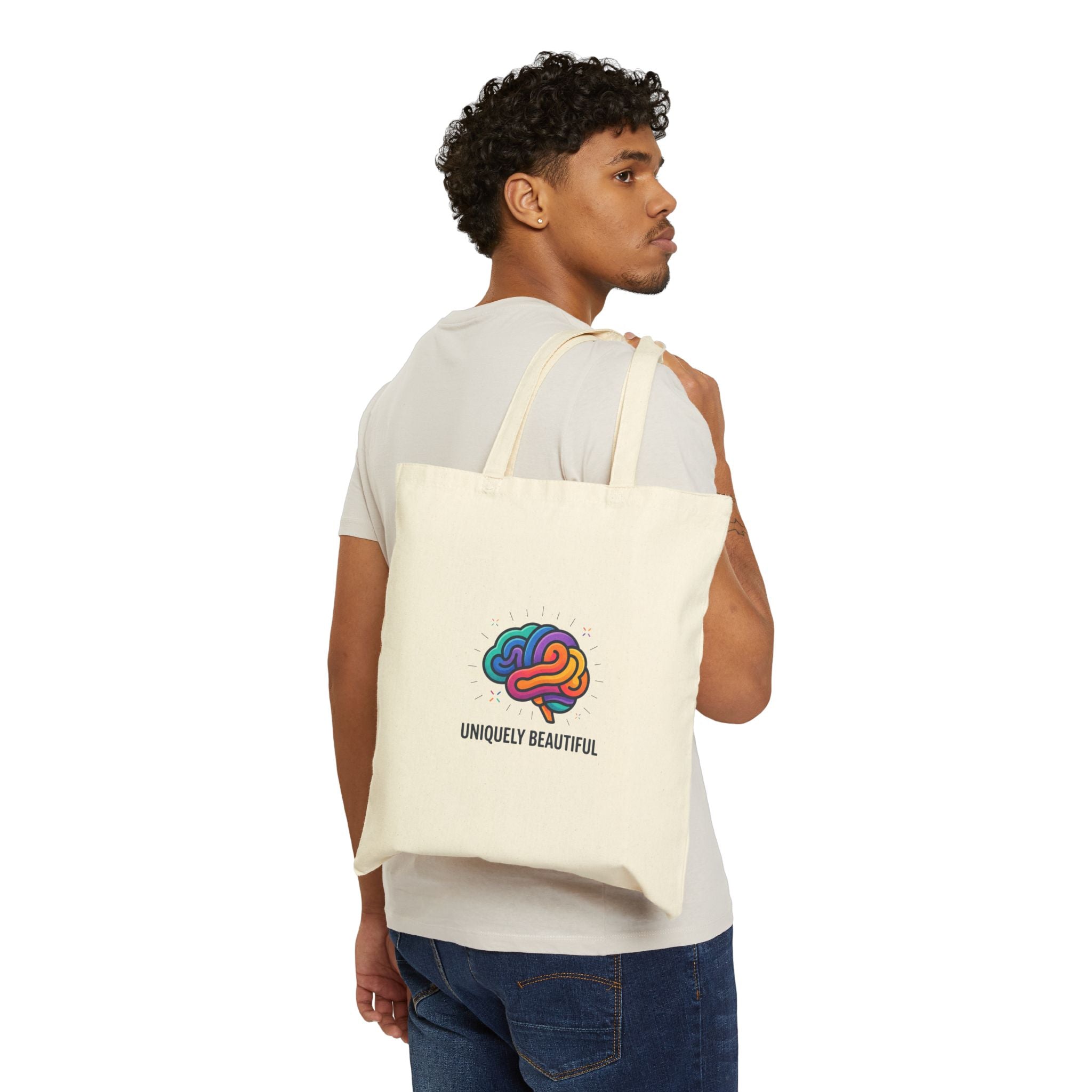 Uniquely Beautiful Tote | neurodiversity, autistic pride