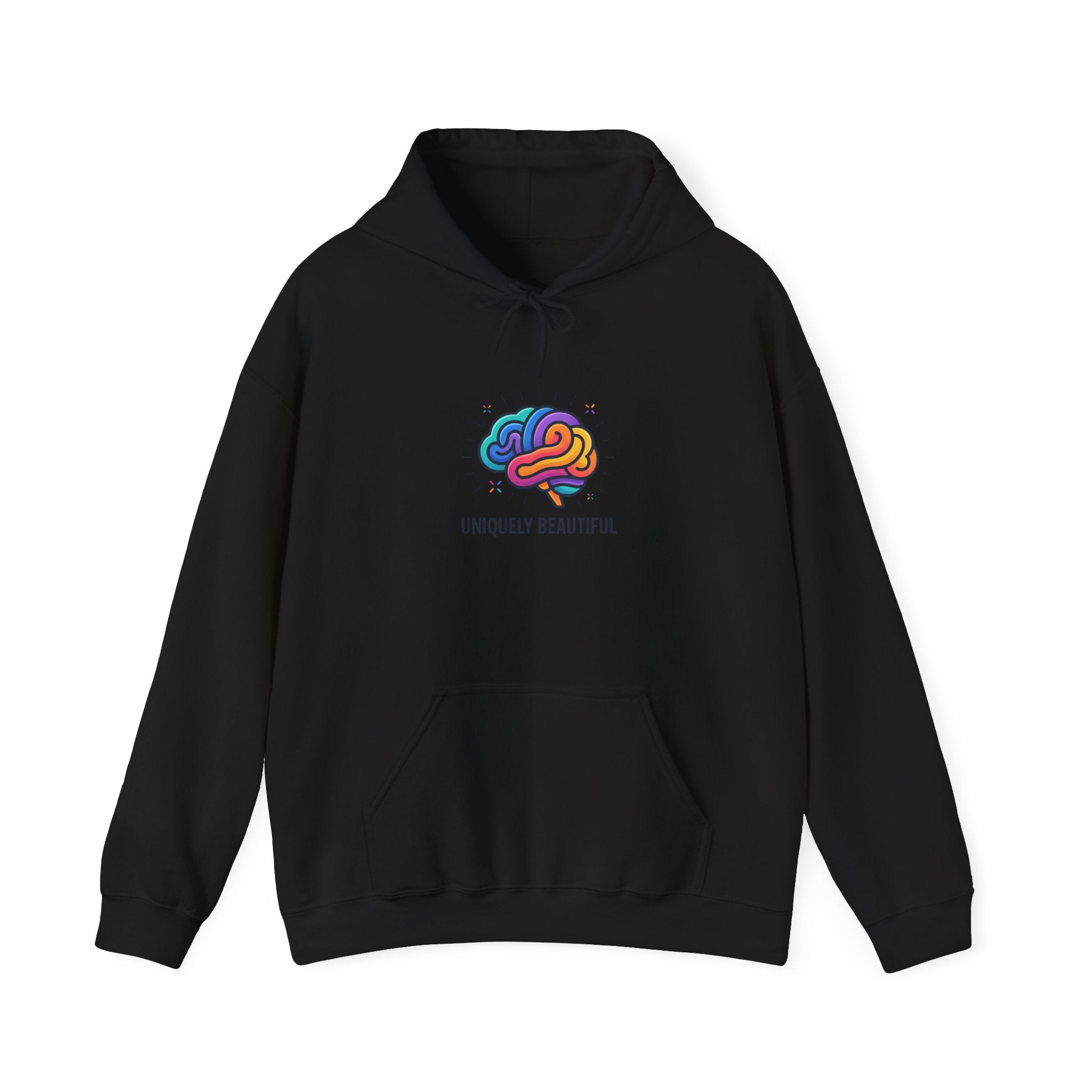 Uniquely Beautiful Hoodie | autistic pride, neurodiversity affirming