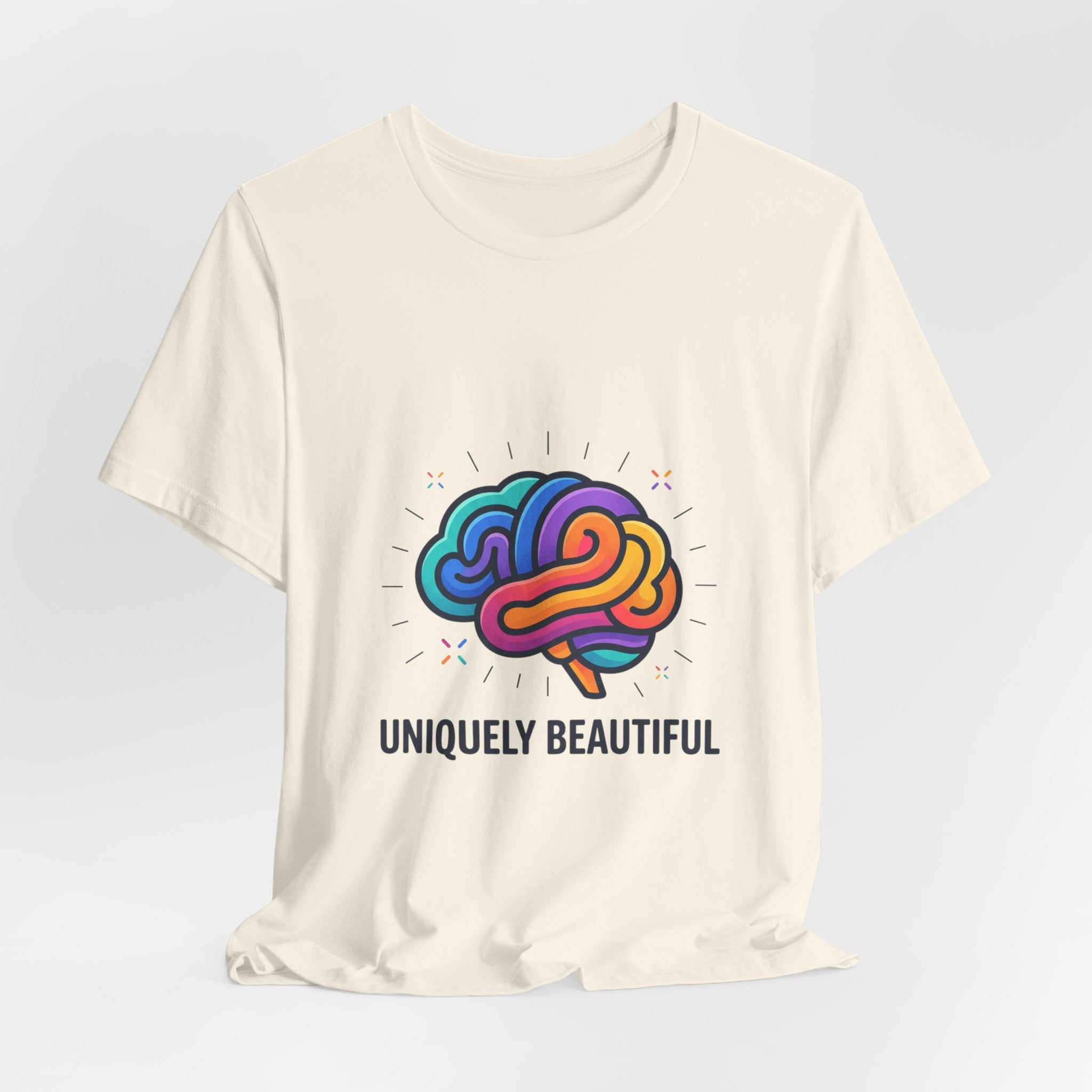 Uniquely Beautiful Tee | autistic pride, neurodiversity affirming