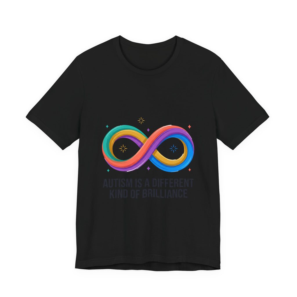 Autism Is A Different Kind Of Brilliance Tee | Neurodiversity, Autistic Pride