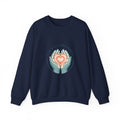 Lead with Understanding Crewneck Sweatshirt | autistic pride, neurodiversity affirming