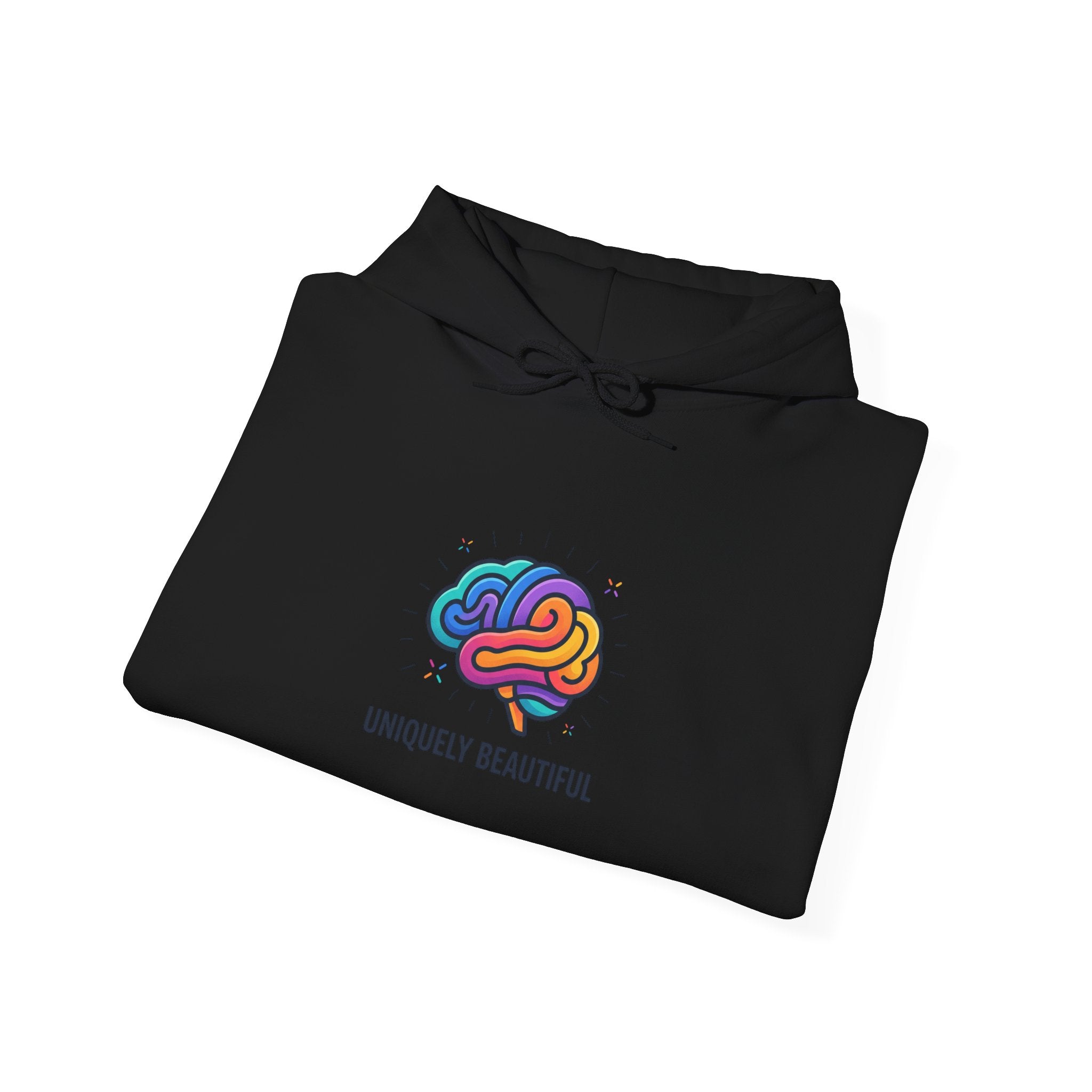Uniquely Beautiful Hoodie | autistic pride, neurodiversity affirming