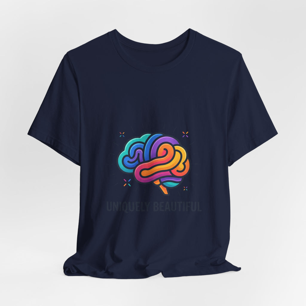 Uniquely Beautiful Tee | autistic pride, neurodiversity affirming