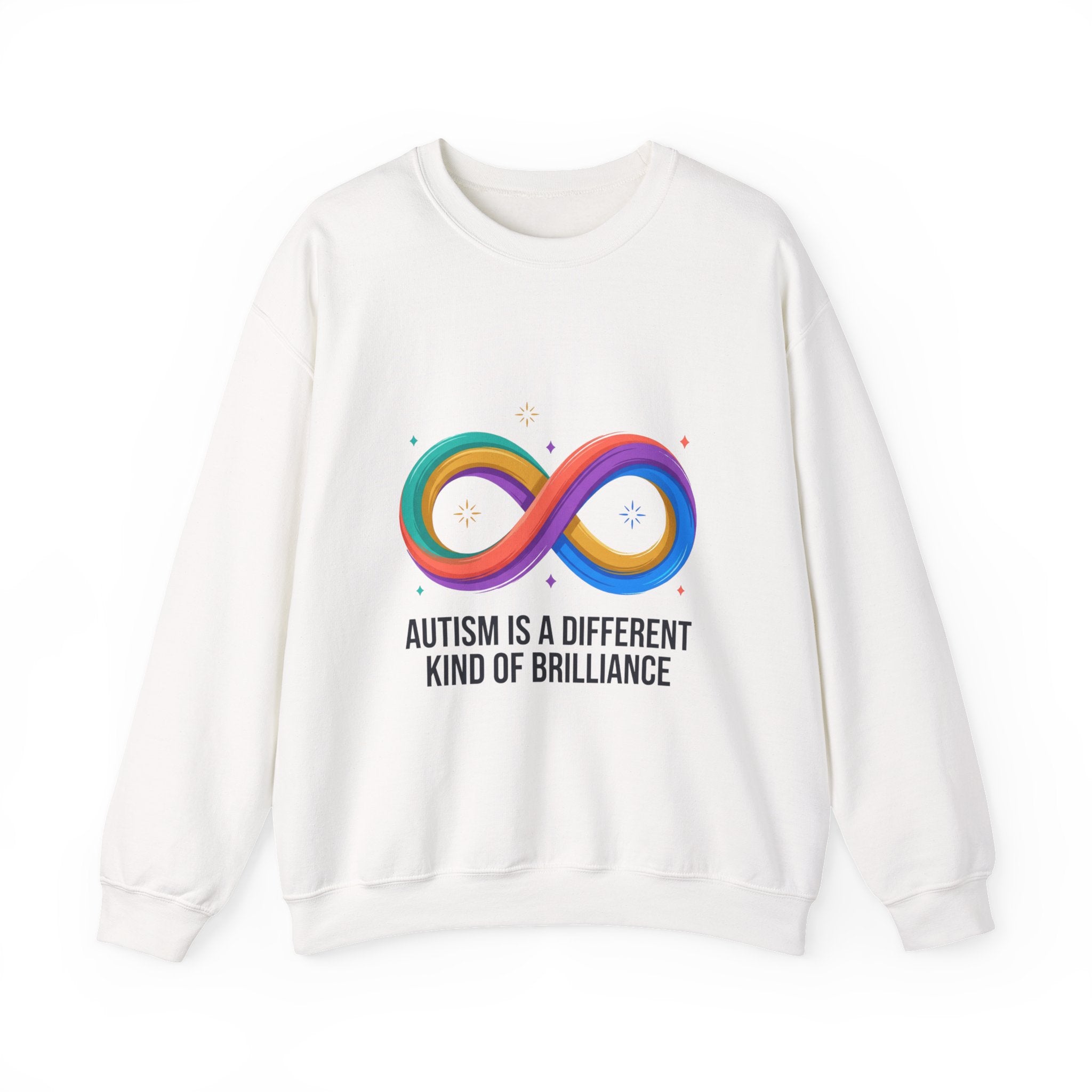 Autism Is a Different Kind of Brilliance Sweatshirt | autistic pride, neurodiversity affirming