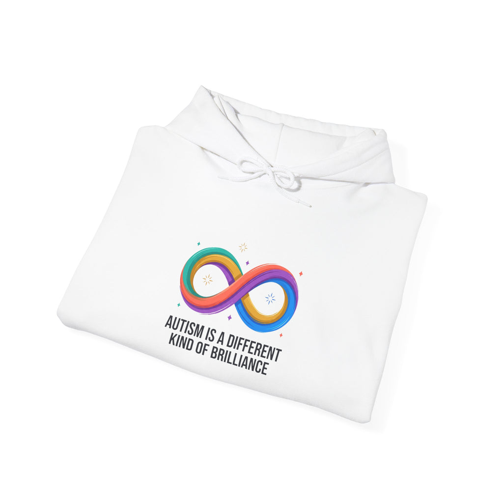Autism Is A Different Kind Of Brilliance Hoodie | neurodiversity, autistic pride