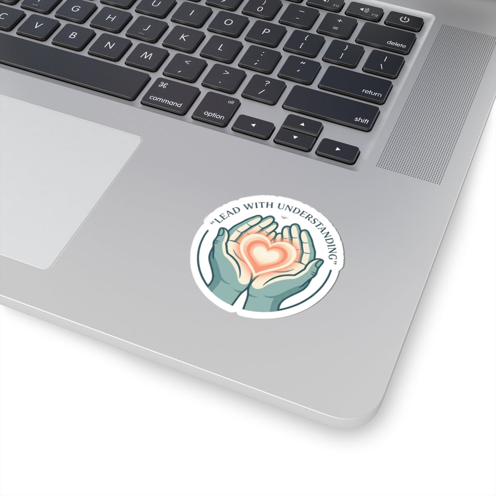 Lead With Understanding Kiss-Cut Sticker | neurodiversity, autistic pride