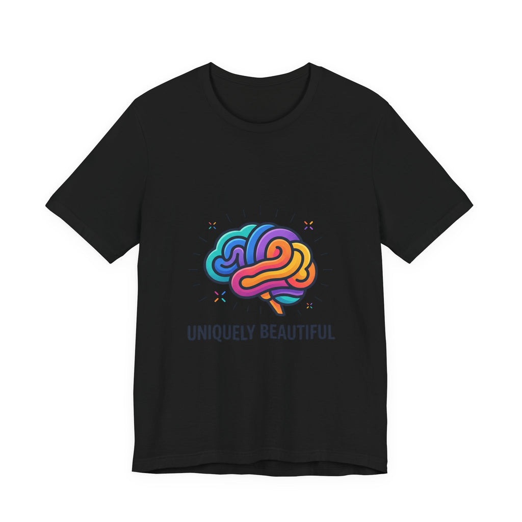 Uniquely Beautiful Tee | autistic pride, neurodiversity affirming