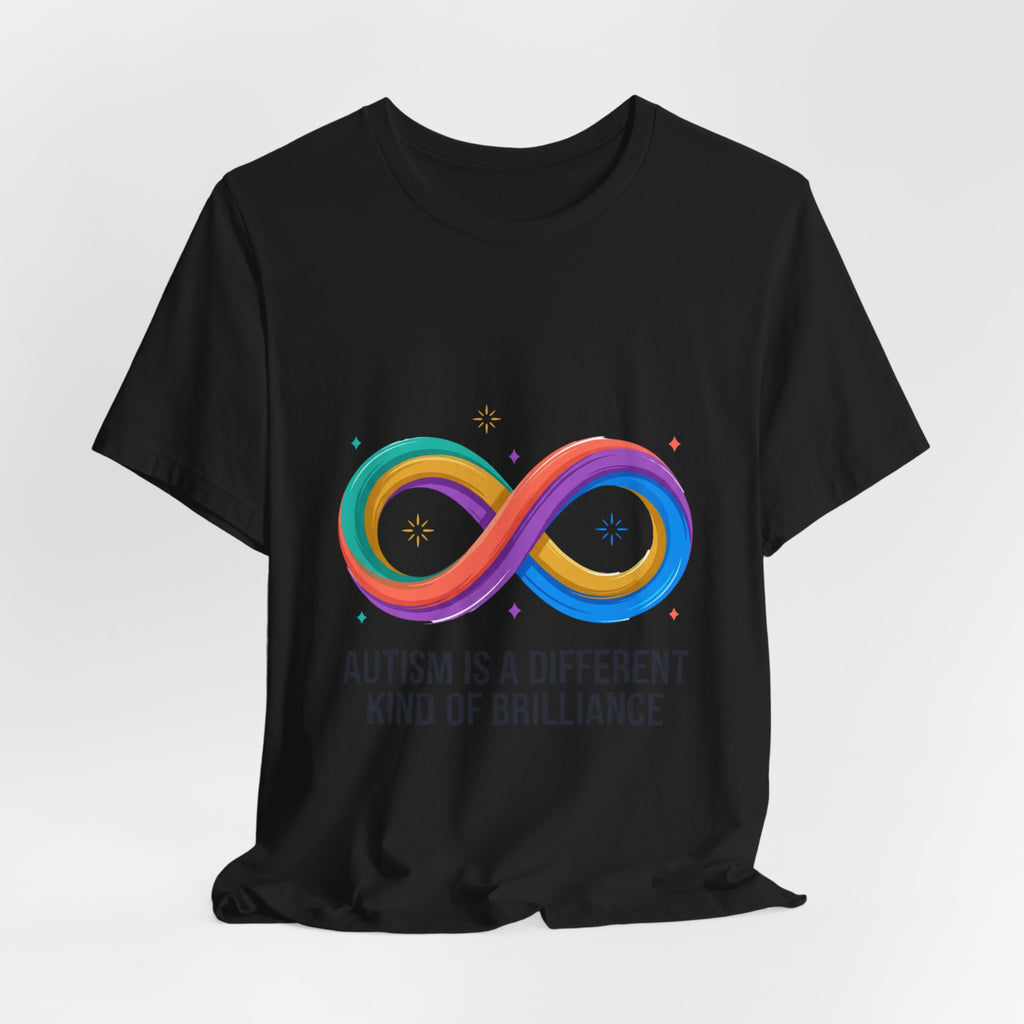 Autism Is A Different Kind Of Brilliance Tee | Neurodiversity, Autistic Pride
