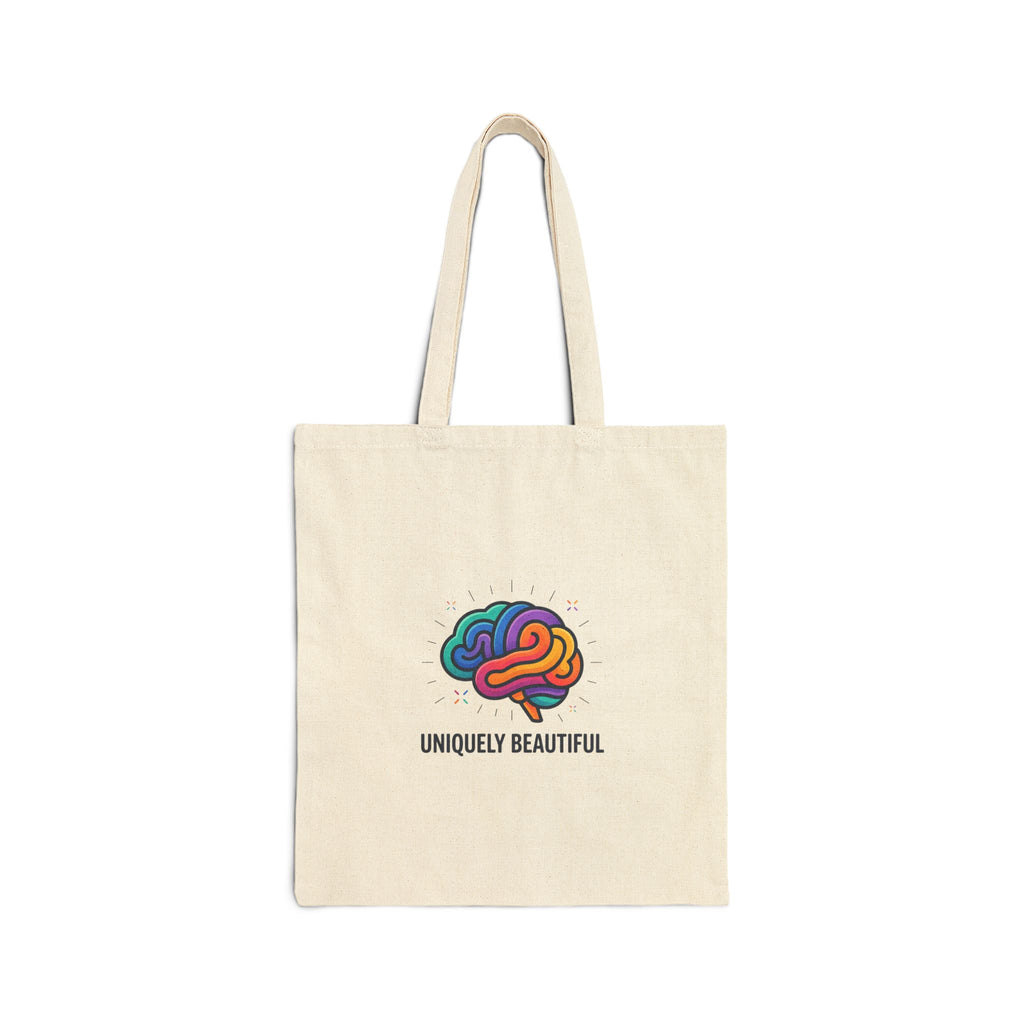 Uniquely Beautiful Tote | neurodiversity, autistic pride